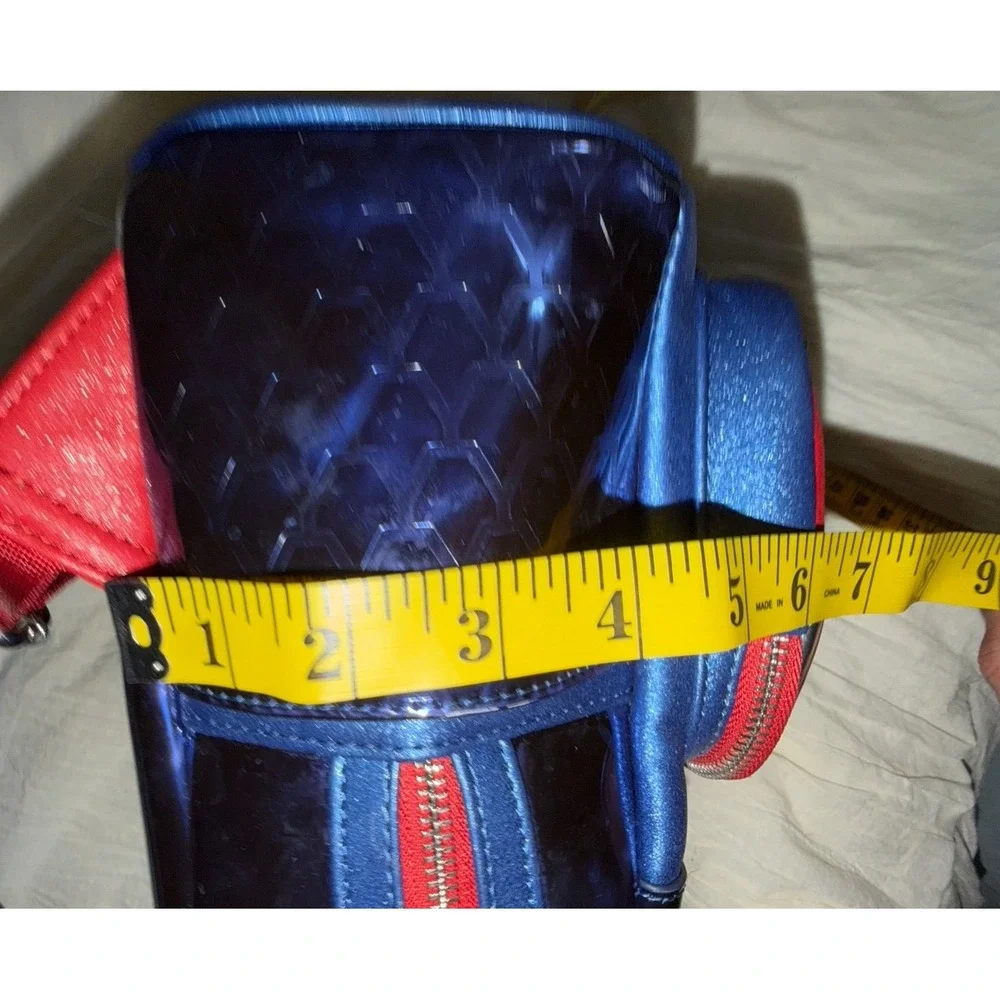 Marvel Infinity Saga Captain America Mini Backpack shines Metallic look